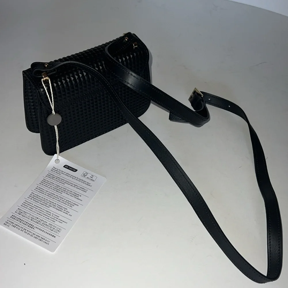 YOOX Mini leather handbag - Made in Italy - Picture 4 of 6